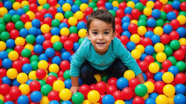 Découvrez nos piscines à balles colorées pour enfants
