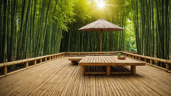 Aménagez votre terrasse bambou : qualité et promotions
